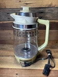 Vintage Proctor-silex Starlit Model P202H Glass Coffee Percolator Harvest Gold. Fixed Price $69.99.