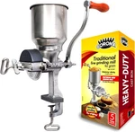 Corona Cast Iron Grain Mill Manual Corn Grinder High Hopper Wheat Coffee. Fixed Price $102.23.