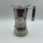Vev Vigano Vespresso 6 Cup Stainless Steel Moka Pot Italy 18/10. Fixed Price $49.26.
