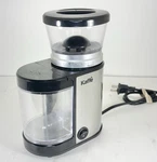 Kaffe Electric Burr Coffee Grinder KF8022A 5.5OZ Stainless Steel Tested. Fixed Price $24.97.