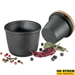Cast Iron Spice Grinder Set Manual Herb Crushing Kitchen Tool Durable Mill. Fixed Price $47.38.