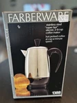 New In Open Box Vtg Farberware Electric Coffee Percolator Cup 138B Superfast. Fixed Price $100.00.