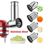 4 Blade For Kitchenaid Mixer Attachment Cheese Grater Veggie Slicer Nut Grinder. Fixed Price $35.89.