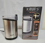 Krups Coffee & Spice Grinder Fast Touch - Stainless Steel GX204D51. Fixed Price $26.95.