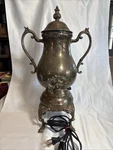 Vintage Fb Rogers 5354 Silverplate Electric Coffee Urn Ornate Working. Fixed Price $109.00.