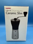 Hario Ceramic Coffee Mill Slim Manual Grinder MSS-1B. Fixed Price $22.40.