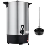 100-CUP Commercial Coffee Urn 15L Stainless Steel Non-drip Faucet. Fixed Price $79.00.