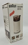 New! Braun Aromatic Coffee Grinder Ksm 2 White Never Used Original Box Nos. Fixed Price $49.50.
