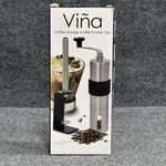 Coffee Grinder & Milk Frother Set Manual Hand Crank Stainless VINACOFGM01. Fixed Price $20.69.