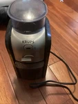 Krups GVX2 Burr Grinder Coffee Whole Bean Expert Black Tested/works. Fixed Price $20.00.