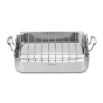 Cuisinart Multiclad Pro Inch Roasting Pan With Rack MCPS117-16BRP1. Fixed Price $259.99.