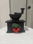 Vintage Delete Art California Ceramic Black Coffee Grinder Wall Decor. Fixed Price $25.00.