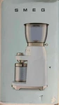 Smeg CGF01PBUS Pastel Blue 50S Retro Style Coffee Grinder (damaged Box) New Ship. Fixed Price $200.00.
