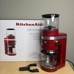 Kitchenaid Burr Smart Coffee Grinder Empire Red RKCG8433ER Appliance. Fixed Price $129.99.