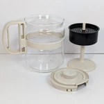 Gemco Perk Microwave Percolator Vintage Coffee Pot 2-4 Cup D-6 Almond Usa. Fixed Price $16.99.