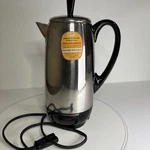 Farberware Percolator Superfast 12 Cup Model 142B Stainless Steel Usa Vintage. Fixed Price $44.99.