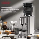 Hibrew G7 Automatic Coffee Grinder 48 Gears Touch Panel Stainless Steel Burr Us. Fixed Price $129.99.