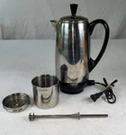 Farberware Superfast Millennium Electric Percolator Coffee Pot 12C Fcp 412 Works. Fixed Price $34.87.