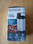 Black+decker One Touch Coffee Grinder New (box Worn). Fixed Price $19.00.