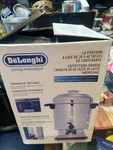 Delonghi Ultimate Coffee Urn 60 Cup Dcu Stainless Steel Maker - Used. Fixed Price $55.00.