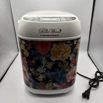 The Pioneer Woman Artisan Dough Bread Maker Hamilton Beach Floral Model 29889. Fixed Price $78.00.