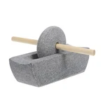 Aboofan 1 Set Traditional Chinese Stone Mill Manual Grinder With Hand Crank F.... Fixed Price $81.52.