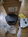 Cooks Essentials Mini Pie & Quiche Maker Black Electric New Box From Qvc. Fixed Price $29.99.