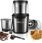 Linkchef Coffee Grinder, Bean Spice With Stainless Steel. Fixed Price $42.49.