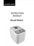 Lakeland Bread Machine Maker Instruction Manual 16147, 17892. Fixed Price $21.99.