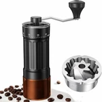 Premium Mini Manual Coffee Grinder, 40 Adjustable Settings, Stainless Steel Burr. Fixed Price $58.99.