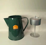 Gsi Outdoors 8 Cup Enamelware Percolator/coffee Pot Read Description. Fixed Price $15.00.