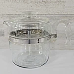 Vintage Pyrex Cup Glass Percolator / Stovetop Coffee Pot Usa 7756 Mid-century.. Fixed Price $100.00.