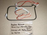 Heating Element + Fuse Sensor For Breadman Maker (used) BK2000BQ. Fixed Price $29.99.