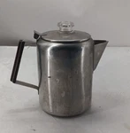 Gsi Outdoors Percolator Clear Top Coffee Pot Stainless Steel Silicone Handle 8". Fixed Price $25.00.