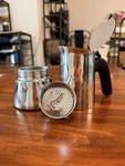 Bialetti X25B Stainless Steel Stovetop Espresso Maker, Gas/electric/induction. Fixed Price $50.00.