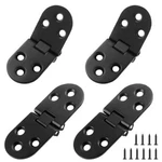 4PCS Heavy Duty Folding Table Hinges, Black Sewing Machine Flip Top Zin.... Fixed Price $14.43.