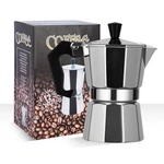 Aluminium Stove-top Coffee Maker Manually Moka Pot 6, 12 Cups Cafetera Cubana. Fixed Price $19.99.