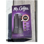 Mr. Coffee 4-12 Cup Electric Grinder, Black Plastic, Safety Switch. Fixed Price $15.00.