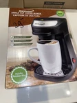 Brentwood Single Cup Coffee MAKER,(BRETS-111BK) Black. Fixed Price $19.00.
