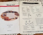 Magic Chef Bread Maker Model 250-2 Instruction Manual & Recipes Quick Guide. Fixed Price $7.99.