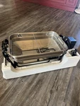 Farberware Open Hearth Electric Broiler Rotisserie No. 455N. Fixed Price $100.00.