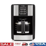 Programmable Coffee Maker 12-CUP Auto Shutoff Brew Selector Water Indicator New. Fixed Price $65.03.