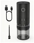 Ceving Rechargeable Coffee Grinder With 38 Settings, Ceramic Burrs, Portable. Fixed Price $28.63.