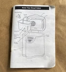 Betty Crocker Bread Machine Manual BC-1691 BC-1692 BC-1693 BC-1694 BC-1699. Fixed Price $9.99.