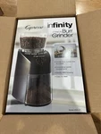 Capresso 560.01 Infinity Conical Burr Coffee Grinder - Black. Fixed Price $90.00.
