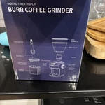 Burr Coffee Grinder Model CG836B Black 200 W. Fixed Price $35.00.