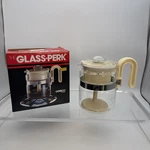 Gemco The Glass-perk Vintage 2-4 Cup Stovetop Percolator With Box 1985 Read. Fixed Price $29.99.