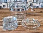 Vintage Pyrex Flame Ware Cup Coffee Pot Glass Percolator 7759 Usa Missing Stem. Fixed Price $64.99.