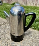 Vintage Hamilton Beach 12 Cup Electric Percolator Model 40622R. Fixed Price $35.00.