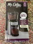 Mr. Coffee Automatic Burr Mill With 18 Custom Grinders Silver. Fixed Price $44.95.